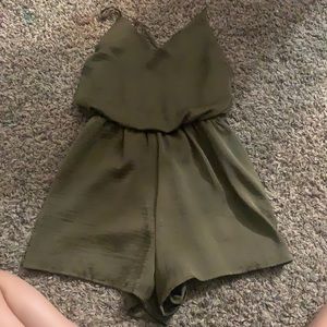 Dark green Romper